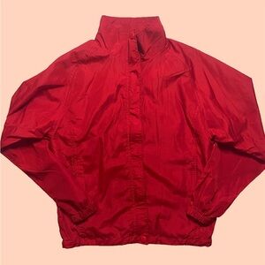 New I5 Apparel Red Windbreaker Lightweight Jacket With Size S